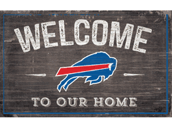 Buffalo Bills 11x19 Welcome to our Home Sign