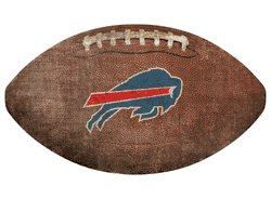 Buffalo Bills 12" Football Shaped Sign