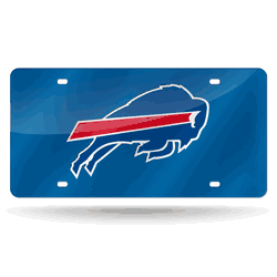 Buffalo Bills  12" x 6" Laser Cut Tag For Car/Truck/SUV