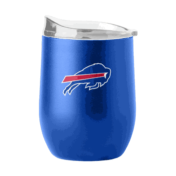 Buffalo Bills 16oz Flipside Powder Coat Curved Beverage
