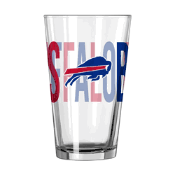 Buffalo Bills 16oz Overtime Pint Glass