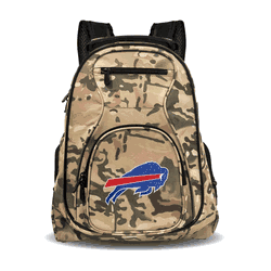 Buffalo Bills 19" Premium Laptop Backpack, Camo