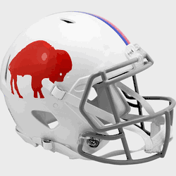 Buffalo Bills 1965 to 1973  Authentic Speed Full Size Throwback Football Helmet