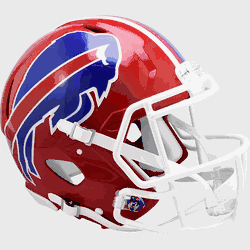 Buffalo Bills 1987 to 2001  Authentic Speed Full Size Throwback Football Helmet