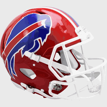 Buffalo Bills 1987 to 2001  Authentic Speed Full Size Throwback Football Helmet