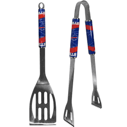 Buffalo Bills 2 pc Steel BBQ Tool Set