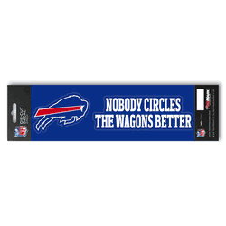 Buffalo Bills 2 Piece Team Slogan Decal Sticker Set