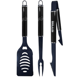 Buffalo Bills 3 pc Color and Black BBQ Set