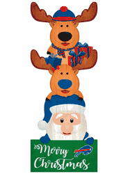 Buffalo Bills 31" Santa Stack Leaner