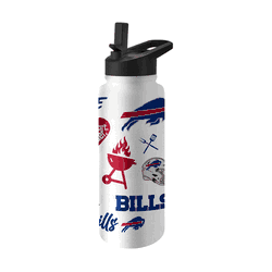 Buffalo Bills 34oz Native Quencher Bottle
