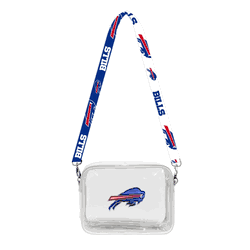 Buffalo Bills 3D Logo Clear Fanny Fan Purse