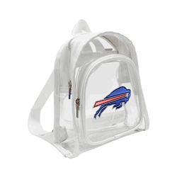 Buffalo Bills 3D Logo Clear Mini Backpack