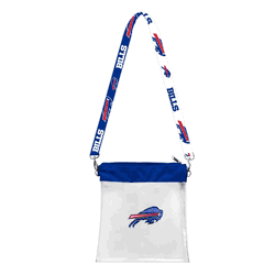 Buffalo Bills 3D Logo Clear Satchelette