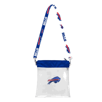 Buffalo Bills 3D Logo Clear Satchelette