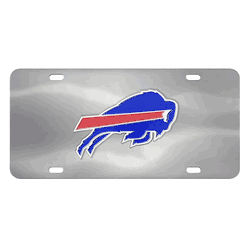 Buffalo Bills 3D Stainless Steel License Plate