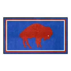 Buffalo Bills 3ft. x 5ft. Plush Area Rug, NFL Vintage