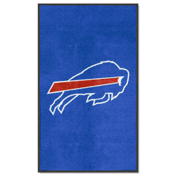 Buffalo Bills 3X5 High-Traffic Mat with Durable Rubber Backing - Portrait Orientation