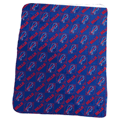 Buffalo Bills 50x60 Repeating Pattern Fleece Throw