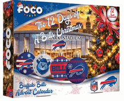Buffalo Bills Advent Calendar Ball Ornament
