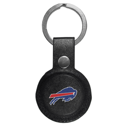 Buffalo Bills AirTag Compatible Leather Key Chain