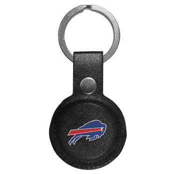 Buffalo Bills AirTag Compatible Leather Key Chain