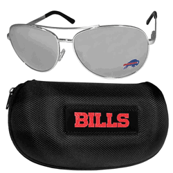Buffalo Bills Aviator Sunglasses and Case