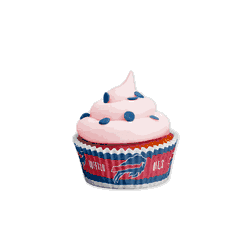 Buffalo Bills Baking Cups Large 50 Pack