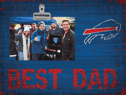 Buffalo Bills Best Dad Clip Frame