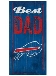 Buffalo Bills Best Dad Sign