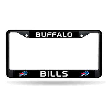 Buffalo Bills  Black Chrome Frame with Plastic Inserts 12