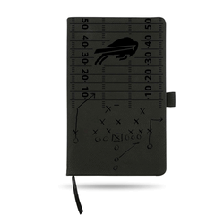 Buffalo Bills Black Laser Engraved Small Notepad