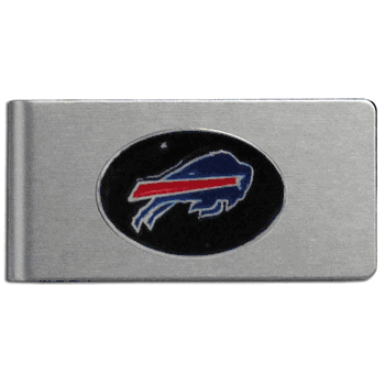 Buffalo Bills Brushed Metal Money Clip