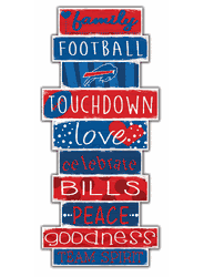 Buffalo Bills Celebrations Stack 24" Sign