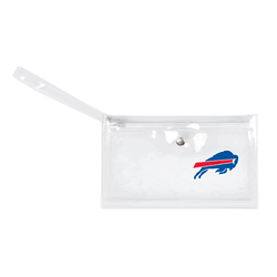 Buffalo Bills Clear Ticket Wristlet