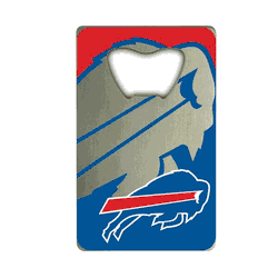 Buffalo Bills Credit Card Style Bottle Opener - 2 x 3.25