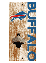Buffalo Bills Distressed Bottle Opener