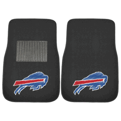 Buffalo Bills Embroidered Car Mat Set - 2 Pieces