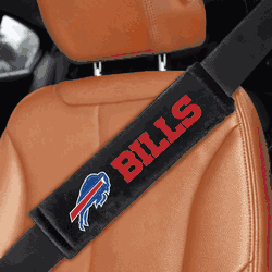 Buffalo Bills Embroidered Seatbelt Pad - 2 Pieces