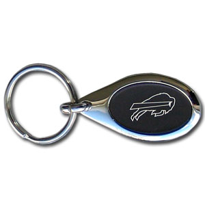 Buffalo Bills Etched Key Chain