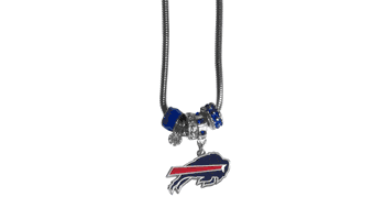 Buffalo Bills Euro Bead Necklace