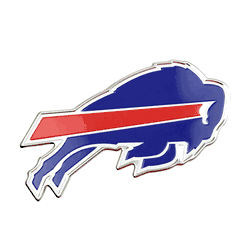 Buffalo Bills Heavy Duty Aluminum Embossed Color Emblem