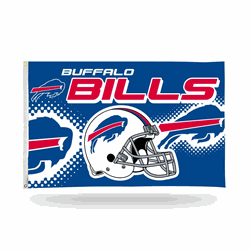 Buffalo Bills Helmet 3' x 5' Banner Flag