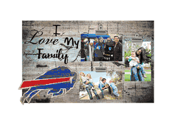 Buffalo Bills I Love my Family Clip Frame