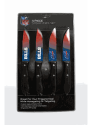 Buffalo Bills Knife Set - Steak - 4 Pack