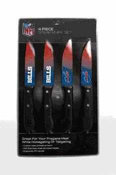 Buffalo Bills Knife Set - Steak - 4 Pack