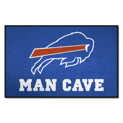 Buffalo Bills Man Cave Starter Mat Accent Rug - 19in. x 30in.