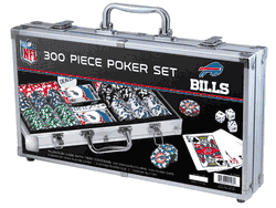 Buffalo Bills NFL 300pc Poker Set