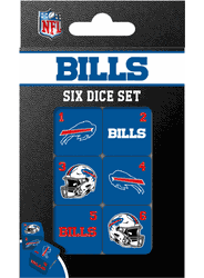 Buffalo Bills NFL Dice Set