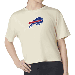Buffalo Bills NFL Kadi Turnout Tee Bone Medium