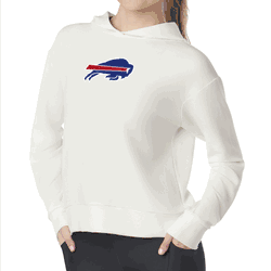 Buffalo Bills NFL Kadi Waffle Hoodie Coconut Cream XL
